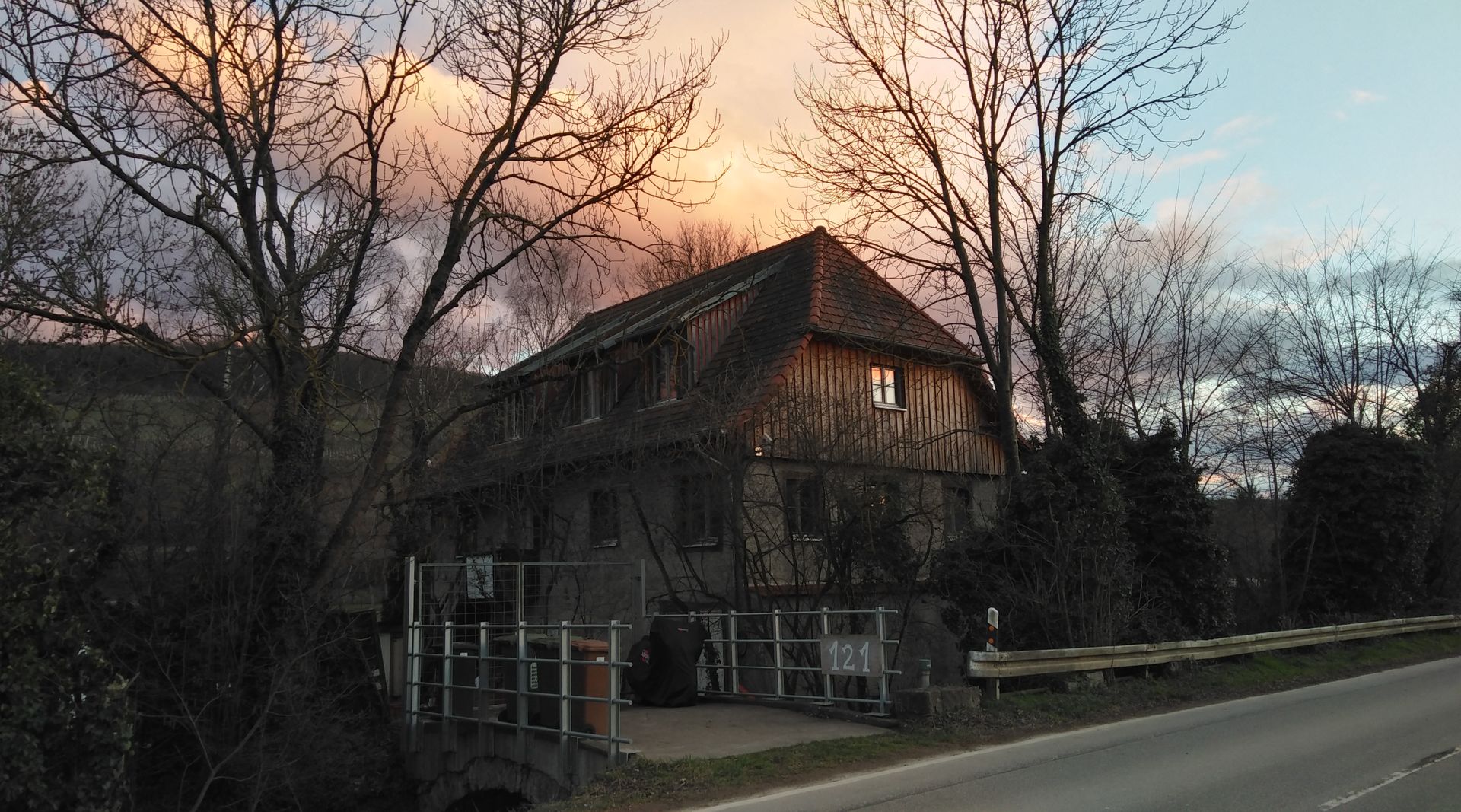 Ölmühle Freiburg - Aussenansicht